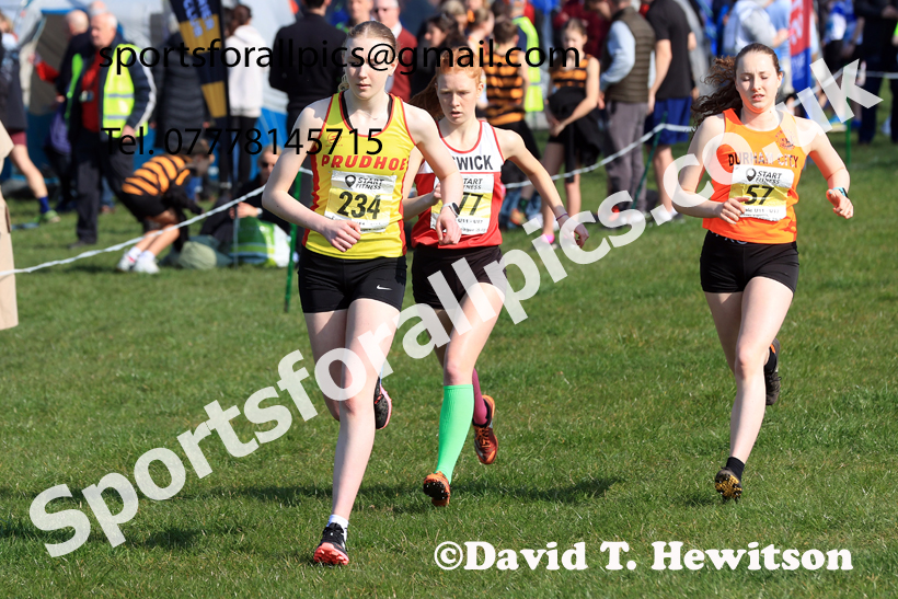 Womens Under-17s, 2026 Start Fitness NEHL, Eltringham, Mickley, Northmberland. Photo: David T. Hewitson/Sports for All Pics